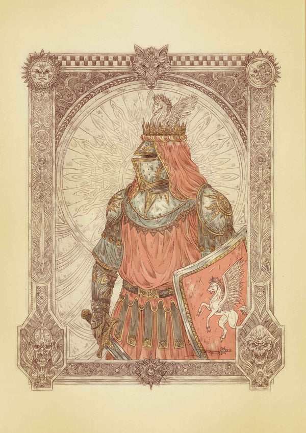 Kai Series Colour Portrait - Crown Prince Pelathar