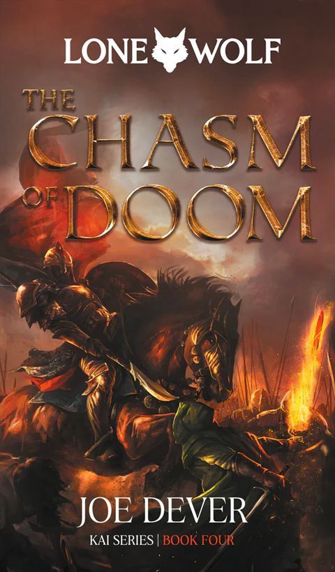 Full Colour Dust Jacket The Chasm of Doom: Lone Wolf #4 - Definitive Edition (Hardback)