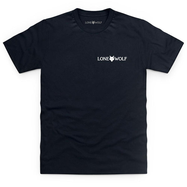 Lone Wolf Logo - Black T Shirt