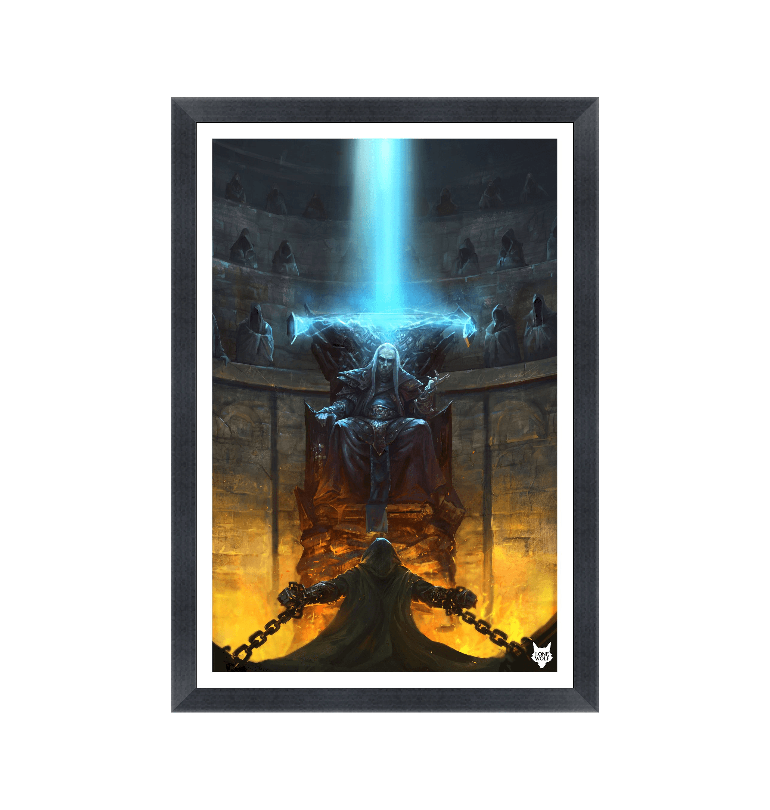 Black Frame Fine art print Front