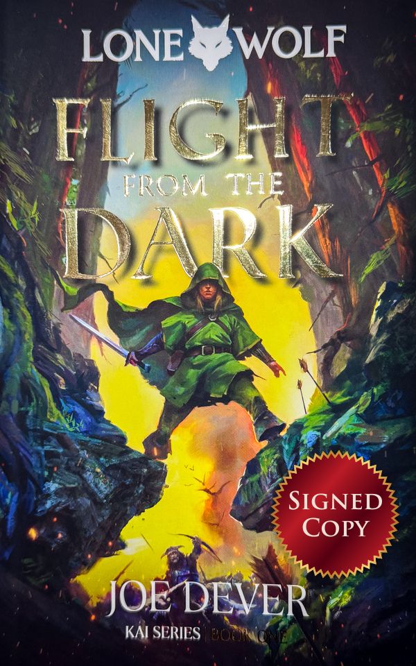 Flight from the Dark: Lone Wolf #1 - (Extended) LIMITED SIGNED HARDBACK