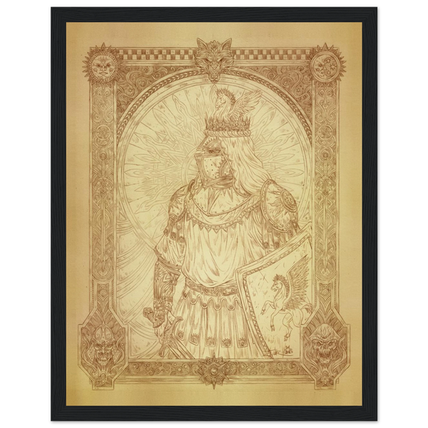 Pelathar — Sepia portrait by J. E. Fuller