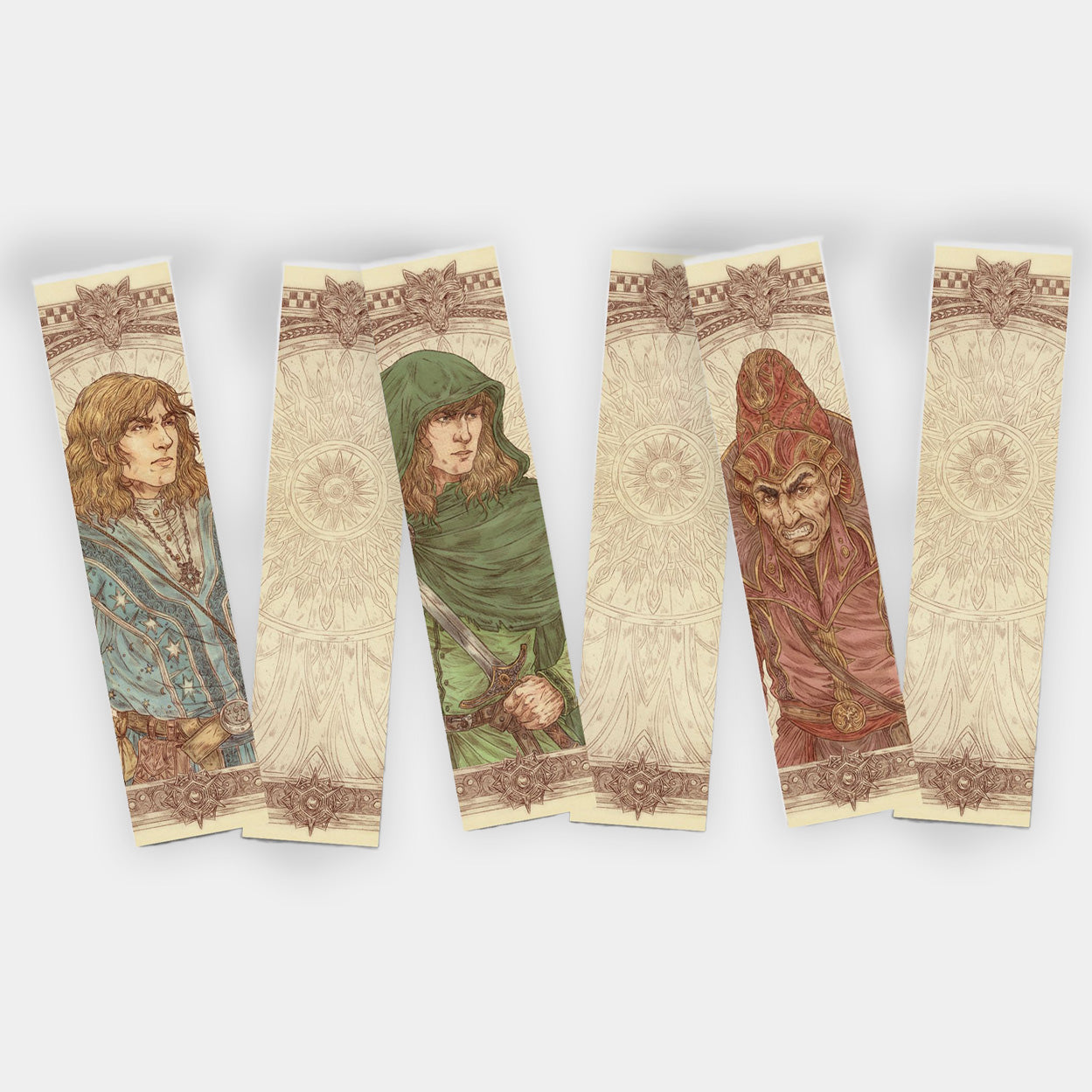 Lone Wolf Bookmarks (Pack of Three)