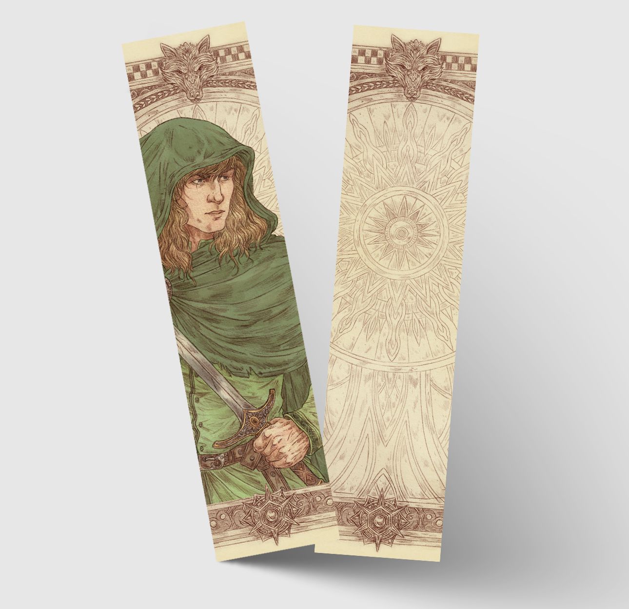 Lone Wolf Bookmarks (Pack of Three)