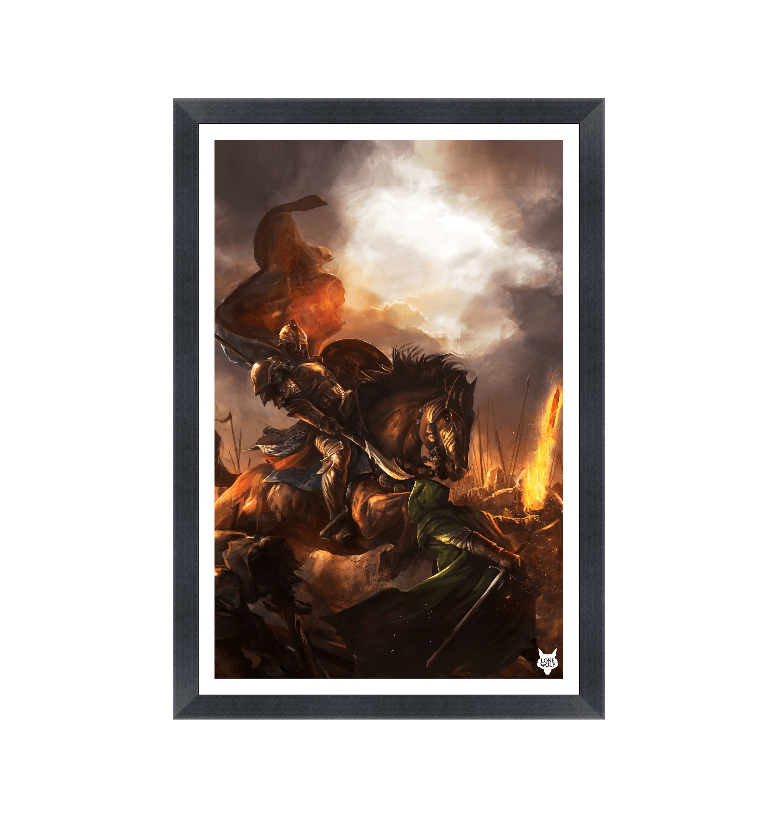 Black Frame Fine art print Front