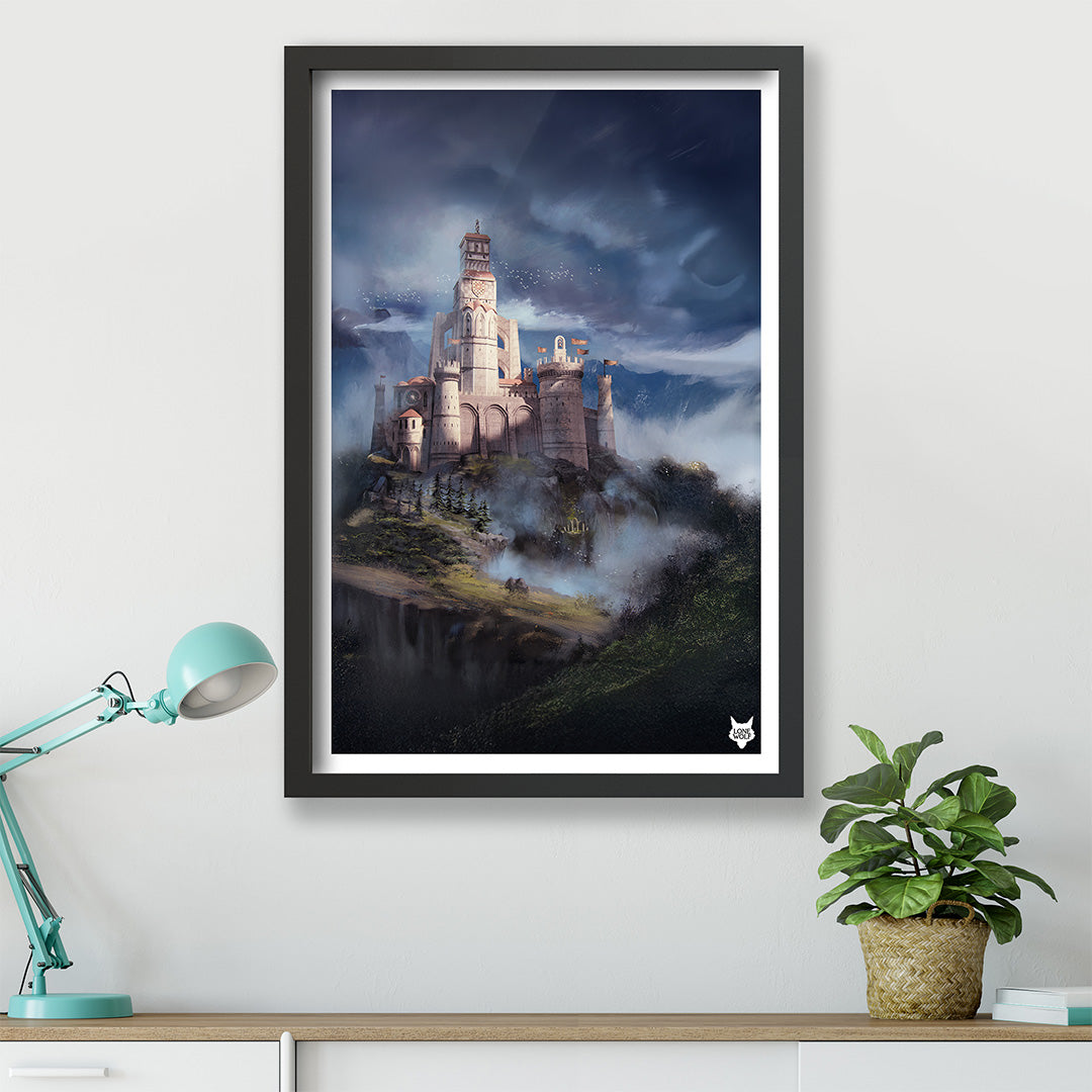 Lone Wolf Anthology: Volume One - Hope In Darkness Framed Fine Art Print