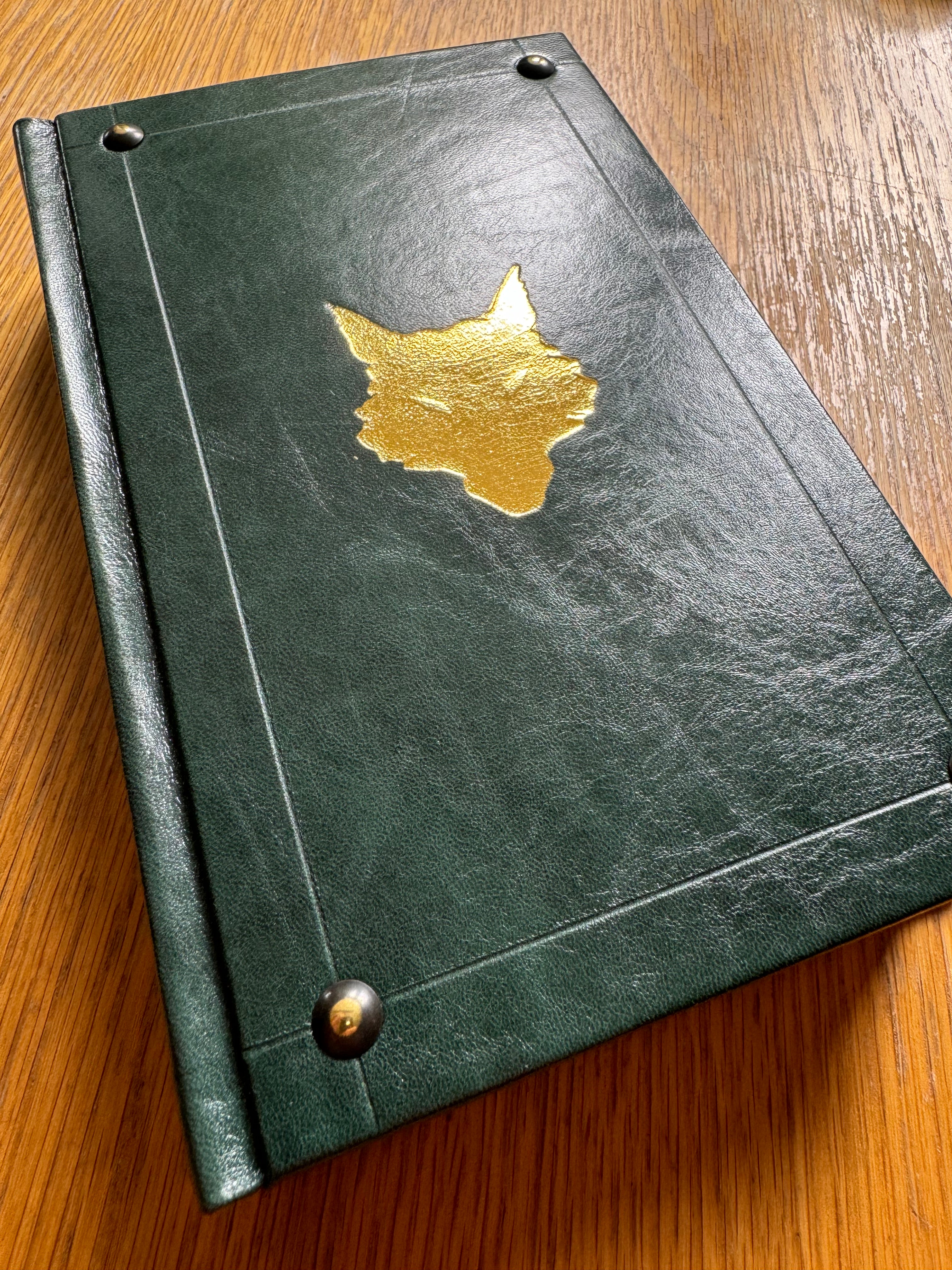 9 of 10. Lone Wolf: Flight From The Dark. Special Hand-bound Leather Edition.