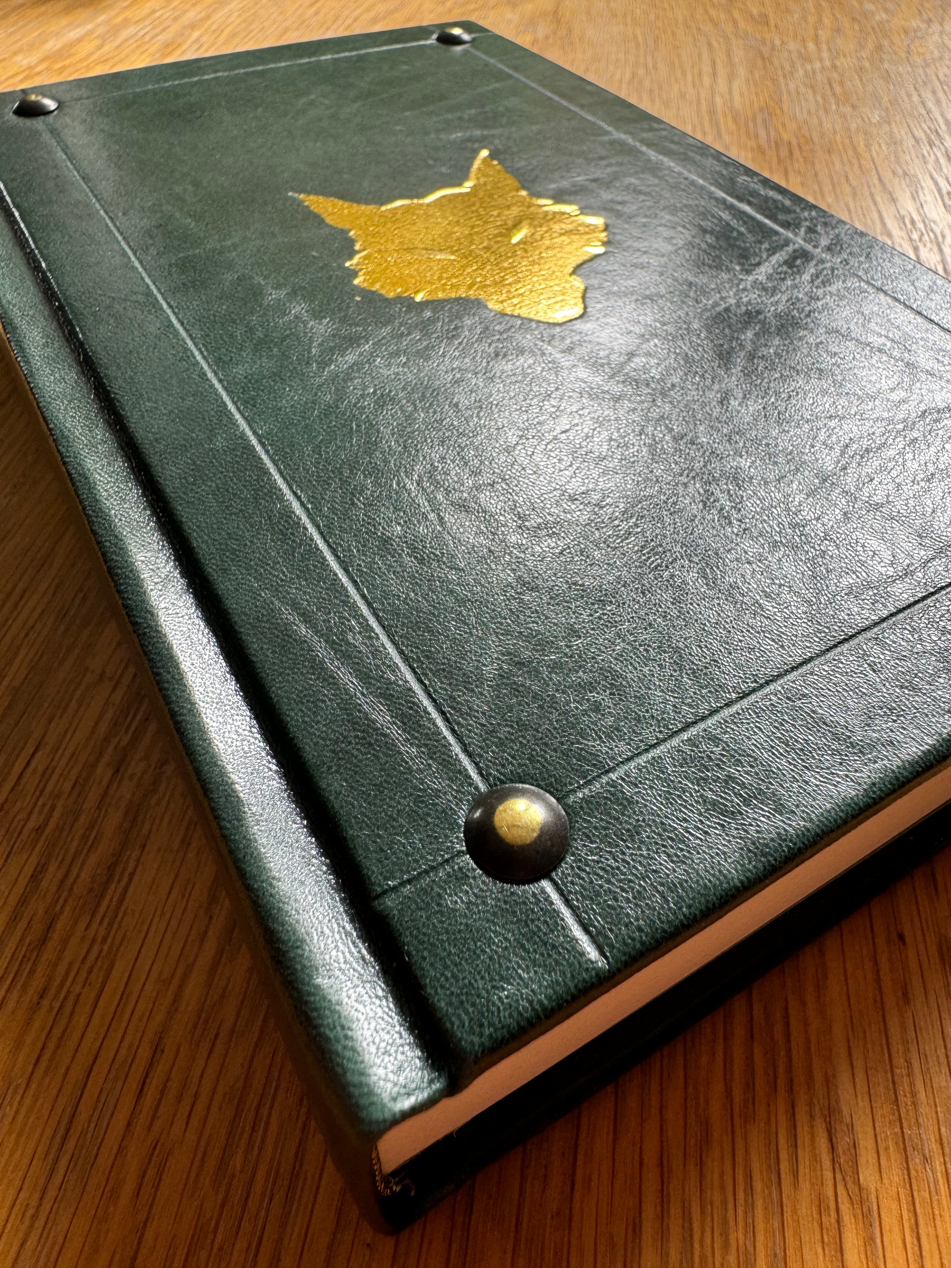 9 of 10. Lone Wolf: Flight From The Dark. Special Hand-bound Leather Edition.