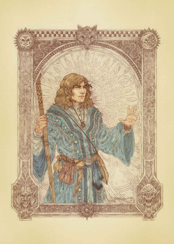 Banedon — Colour portrait by J. E. Fuller
