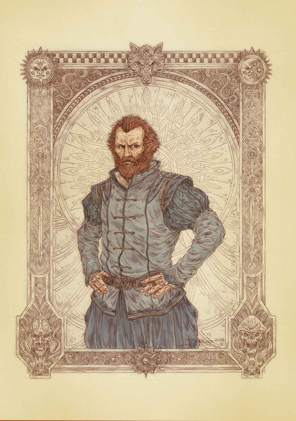 Kelman — Colour portrait by J. E. Fuller