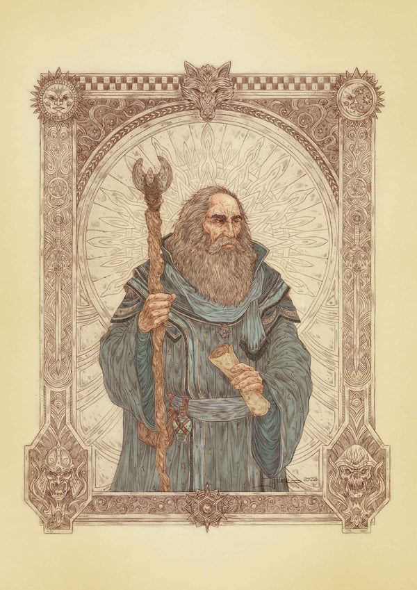Loi-Kymar — Colour portrait by J. E. Fuller