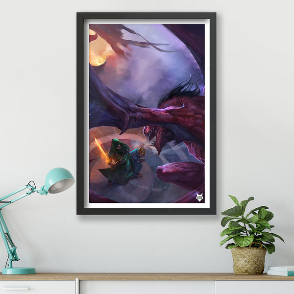 The Captives of Kaag Framed Fine Art Print
