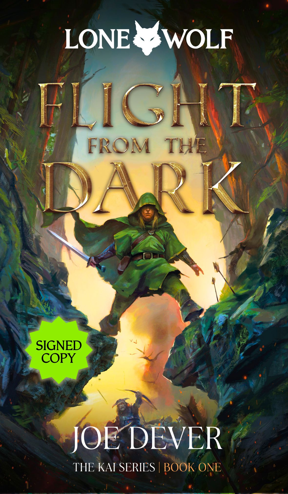 Flight from the Dark: Lone Wolf #1 - (Extended) LIMITED SIGNED HARDBACK