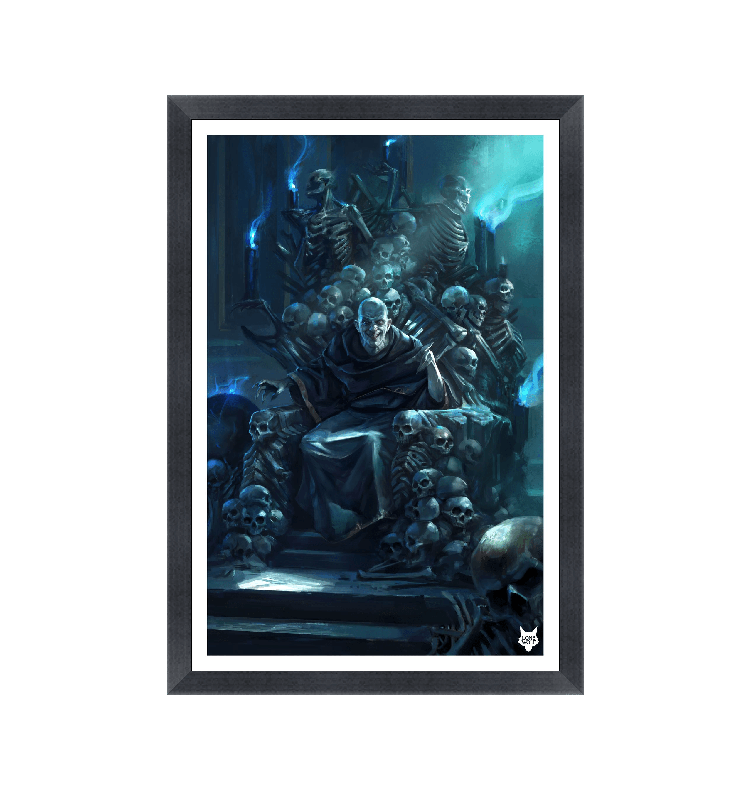 Black Frame Fine art print Front