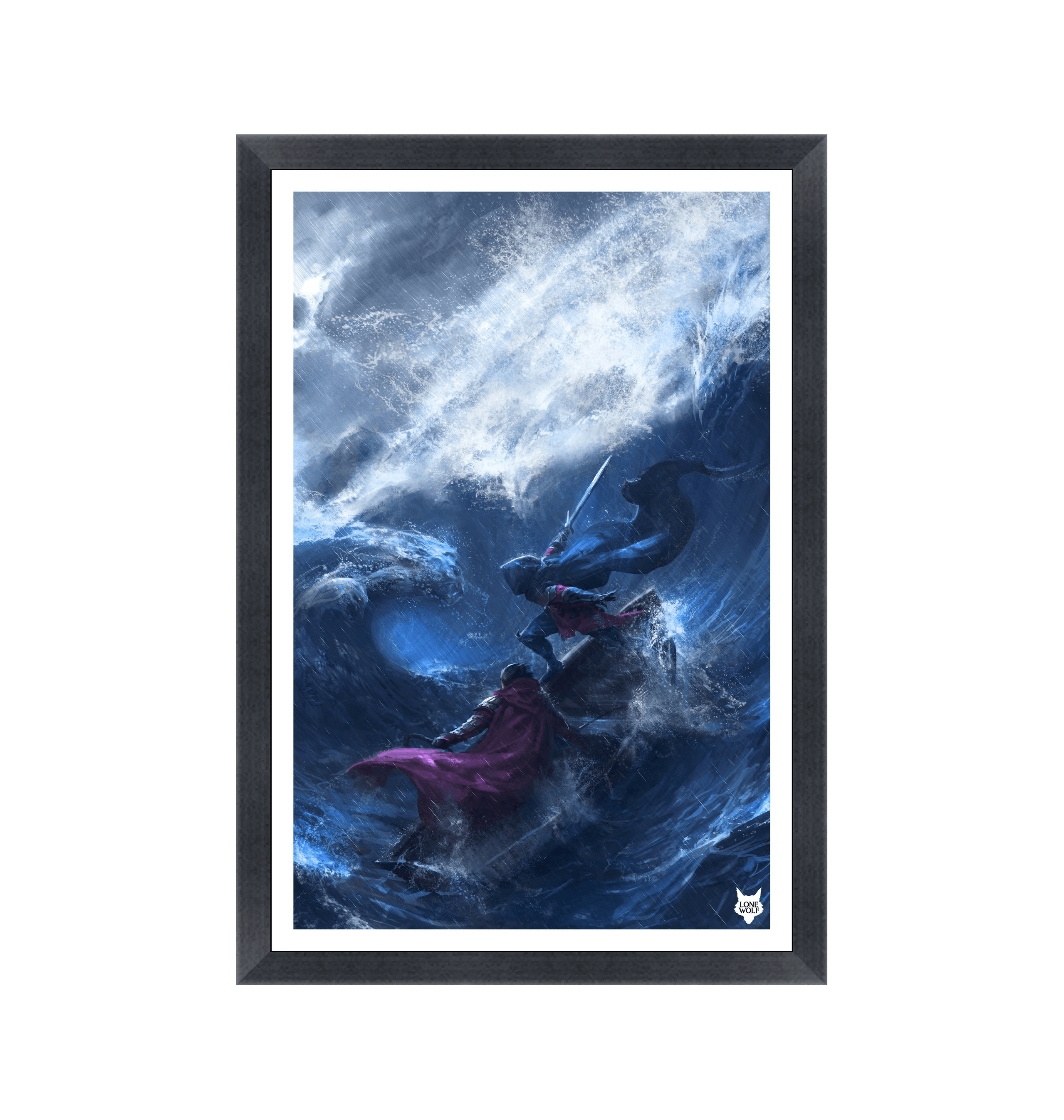 Black Frame Fine art print Front