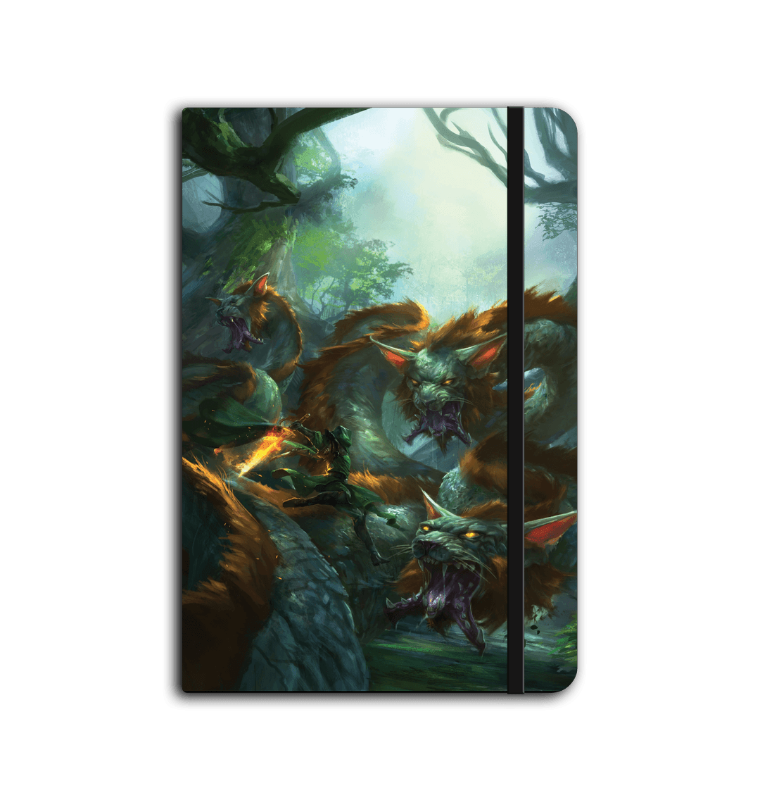 Black Notebook Front