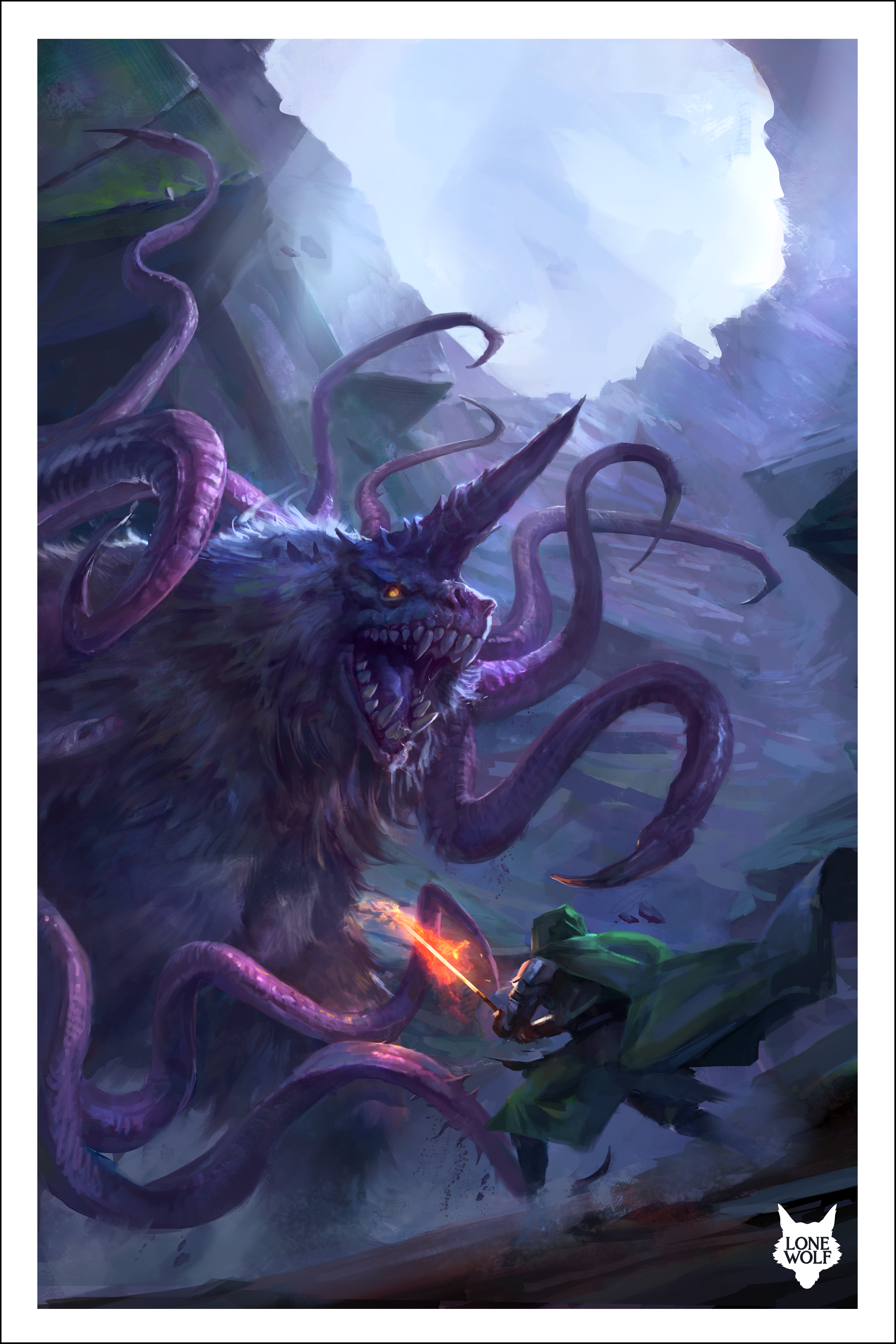 The Deathlord of Ixia Fine Art Print