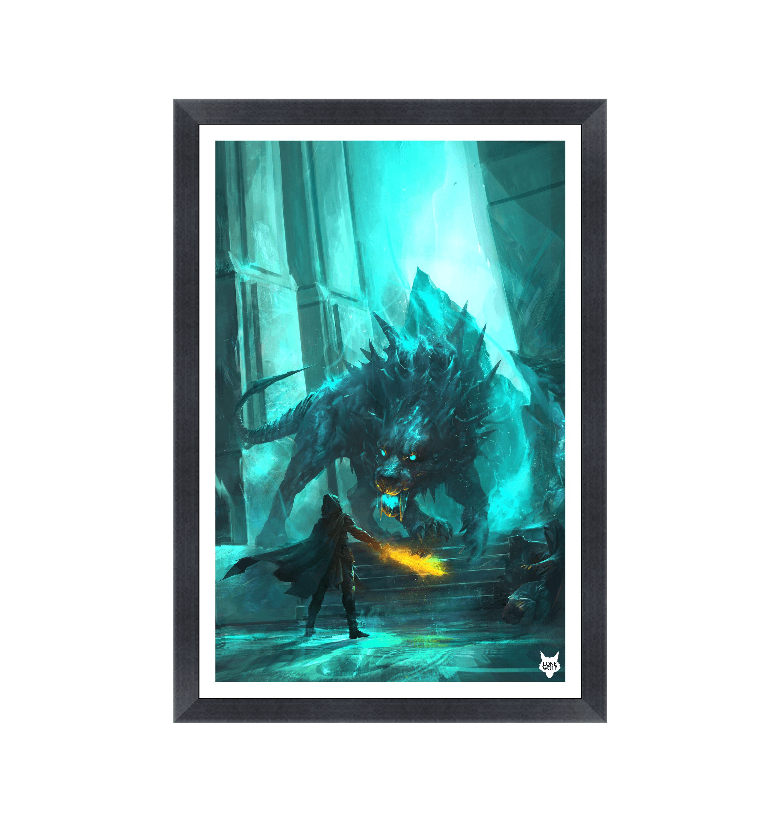 Black Frame Fine art print Front