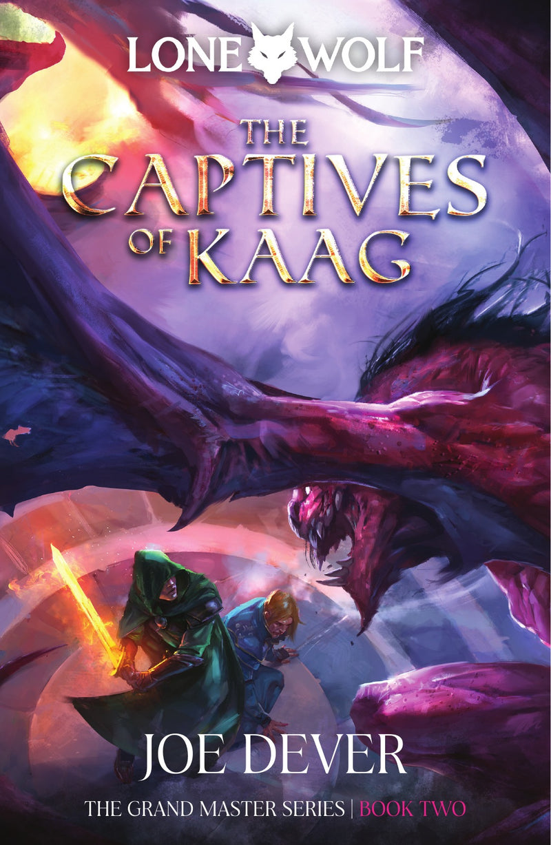 The Captives of Kaag, Lone Wolf book 14 paperback cover