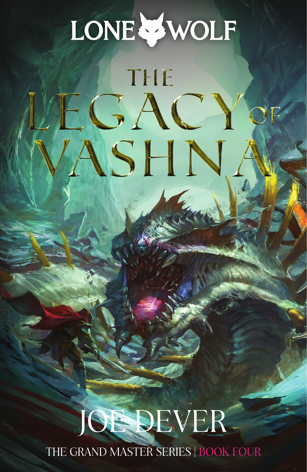 The Legacy of Vashna, Lone Wolf book 16 paperback cover