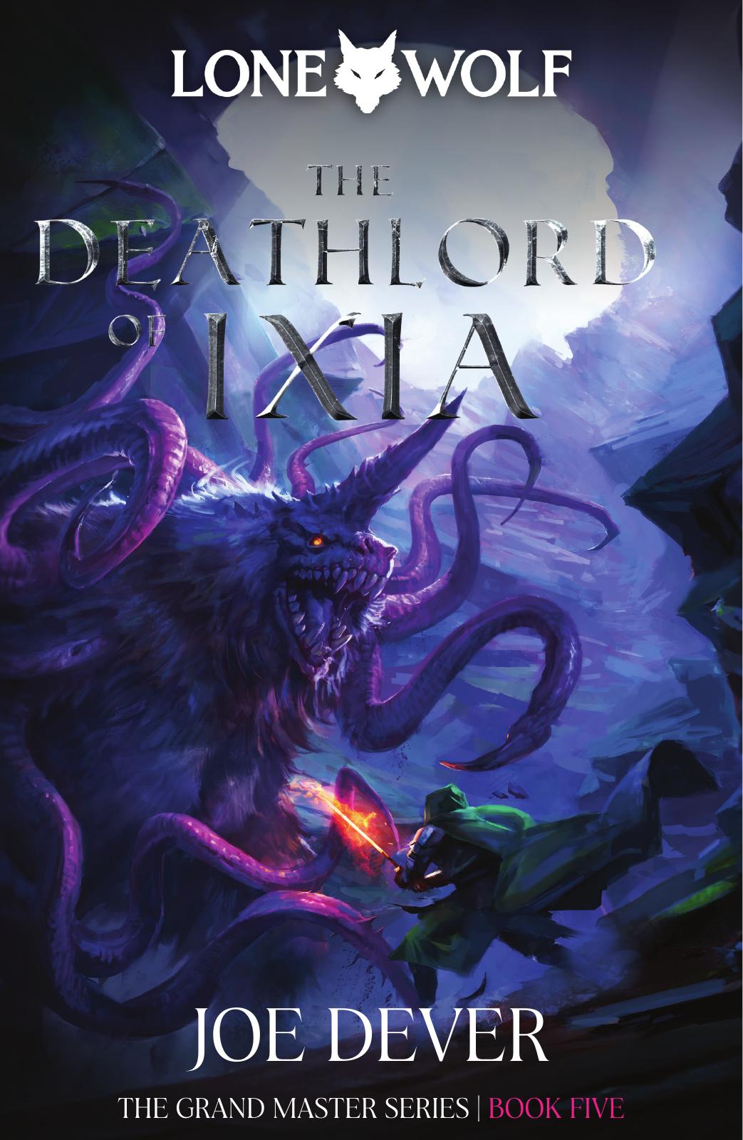 The Deathlord of Ixia, Lone Wolf book 17 paperback cover