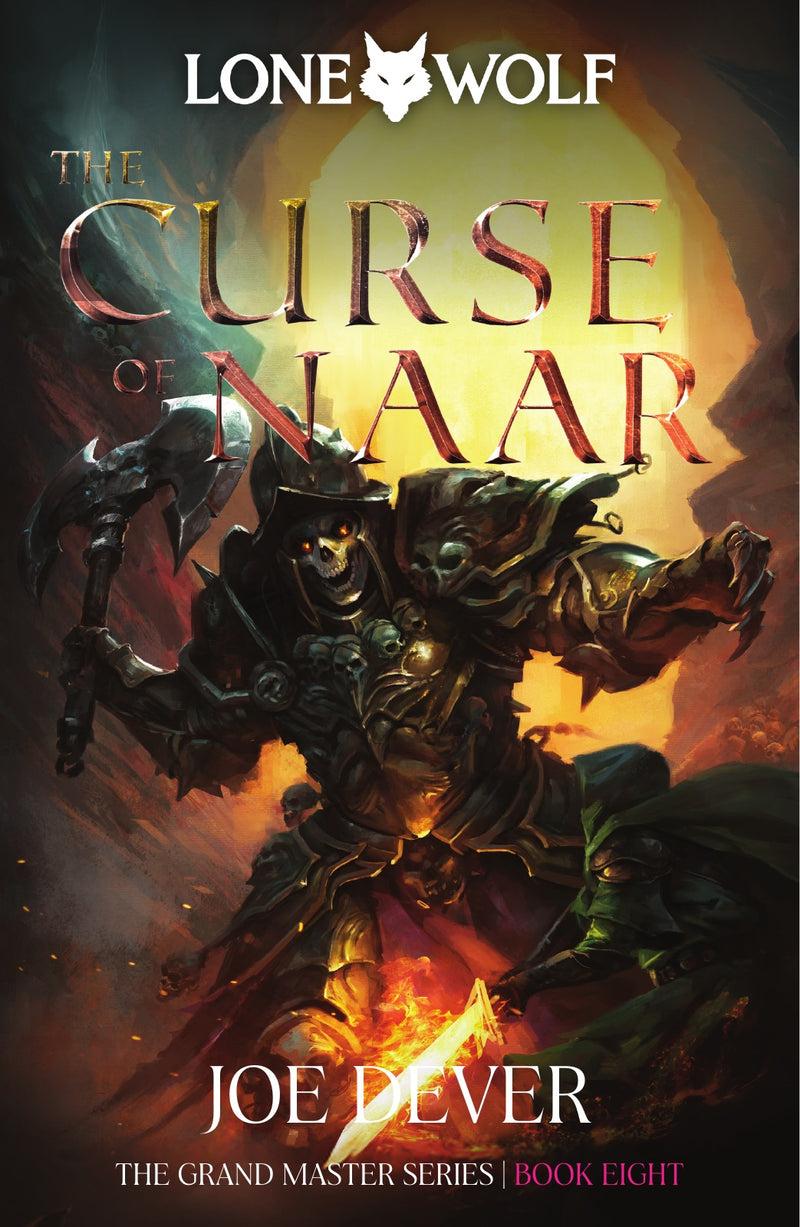 The Curse of Naar, Lone Wolf book 20 paperback cover