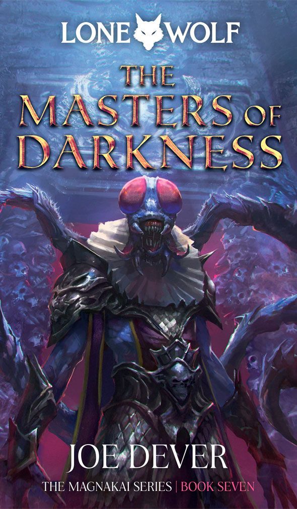 Full Colour Dust Jacket The Masters of Darkness: Lone Wolf #12 - HARDBACK