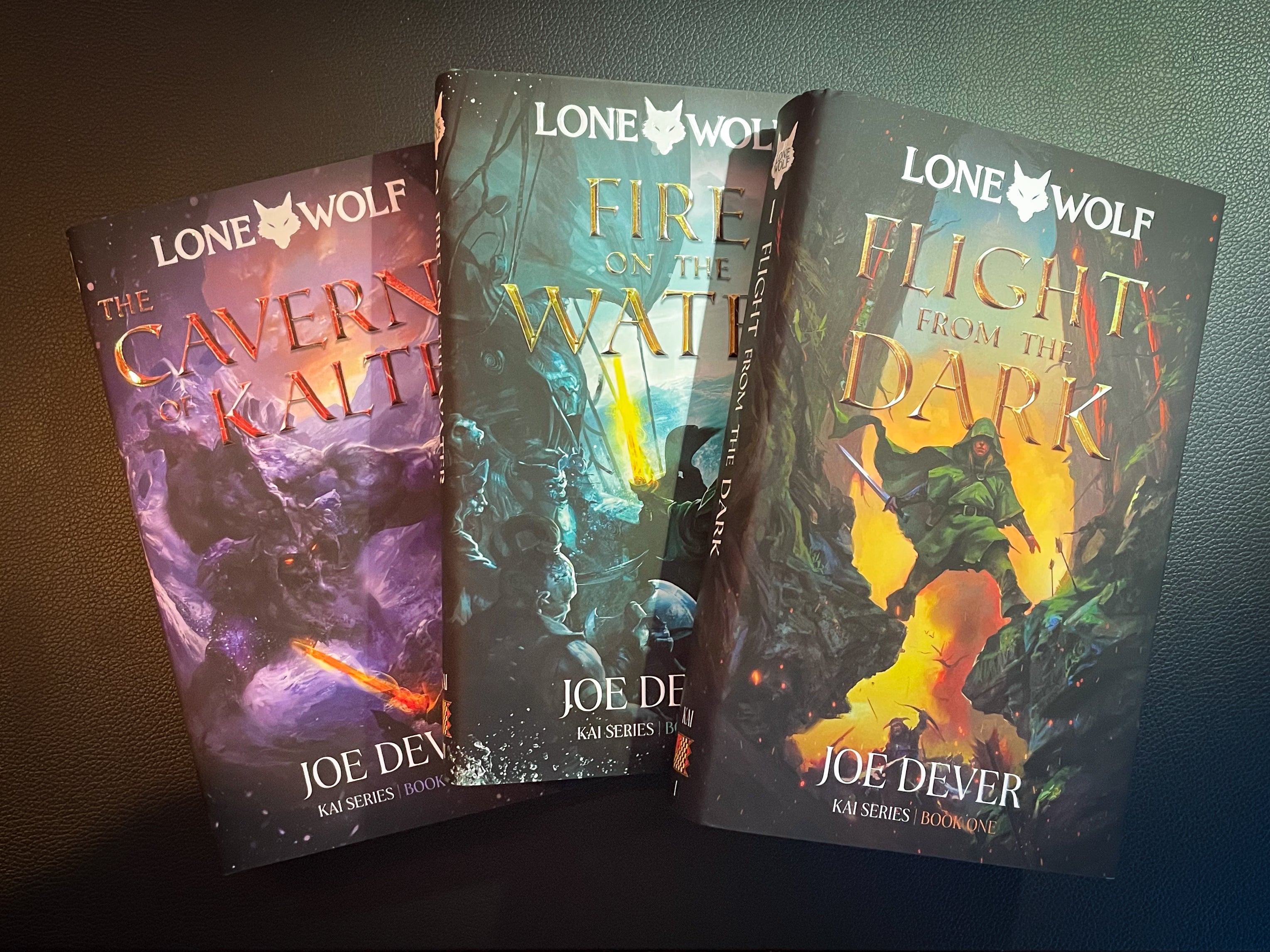Fire on the Water: Lone Wolf #2 - HARDBACK