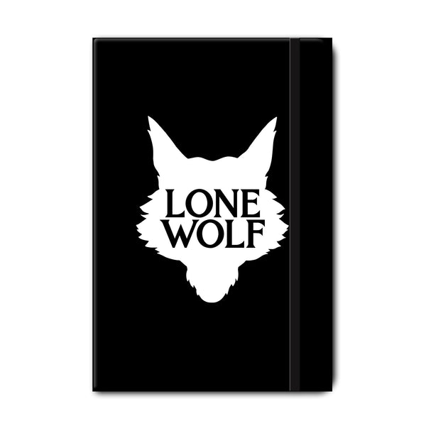 Lone Wolf Logo Notebook