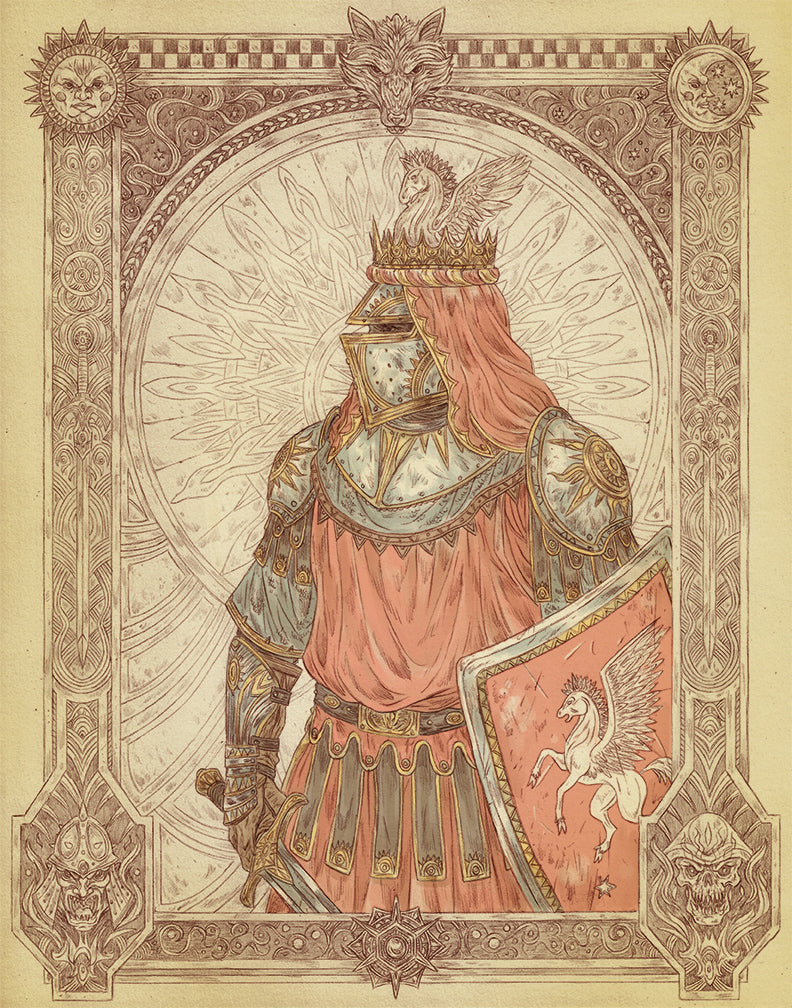 Kai Series Colour Portrait - Crown Prince Pelathar