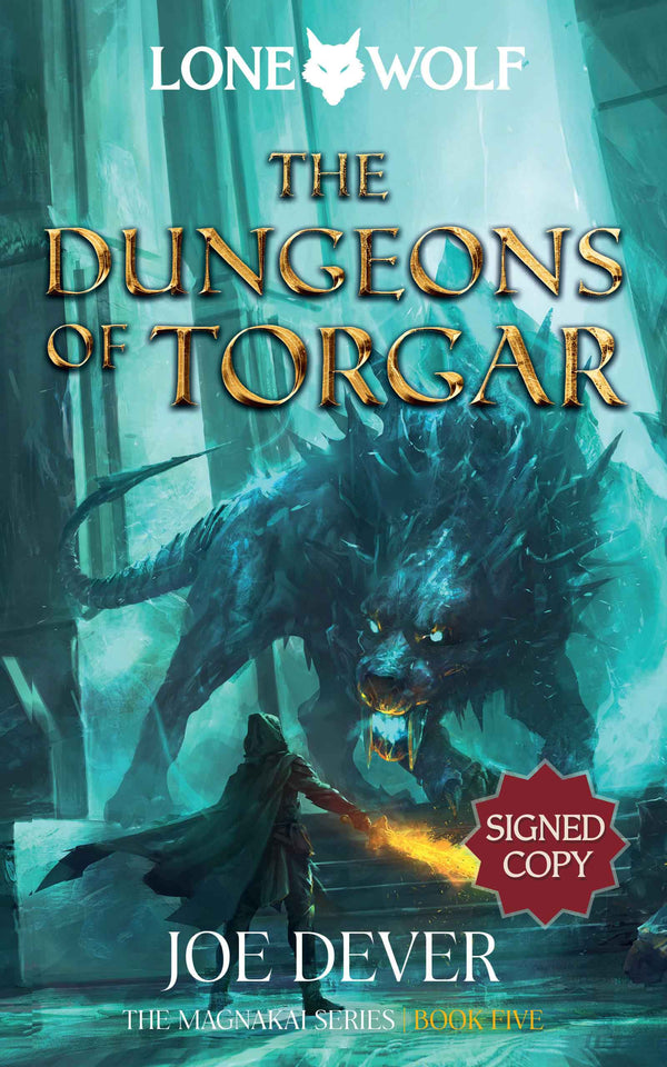 The Dungeons of Torgar: Lone Wolf #10 - LIMITED SIGNED HARDBACK