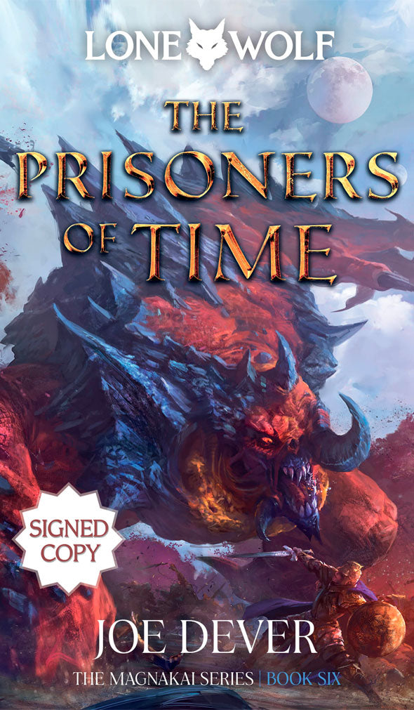 The Prisoners of Time: Lone Wolf #11 - LIMITED SIGNED HARDBACK