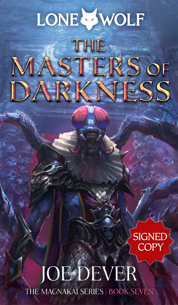 The Masters of Darkness: Lone Wolf #12- LIMITED SIGNED HARDBACK