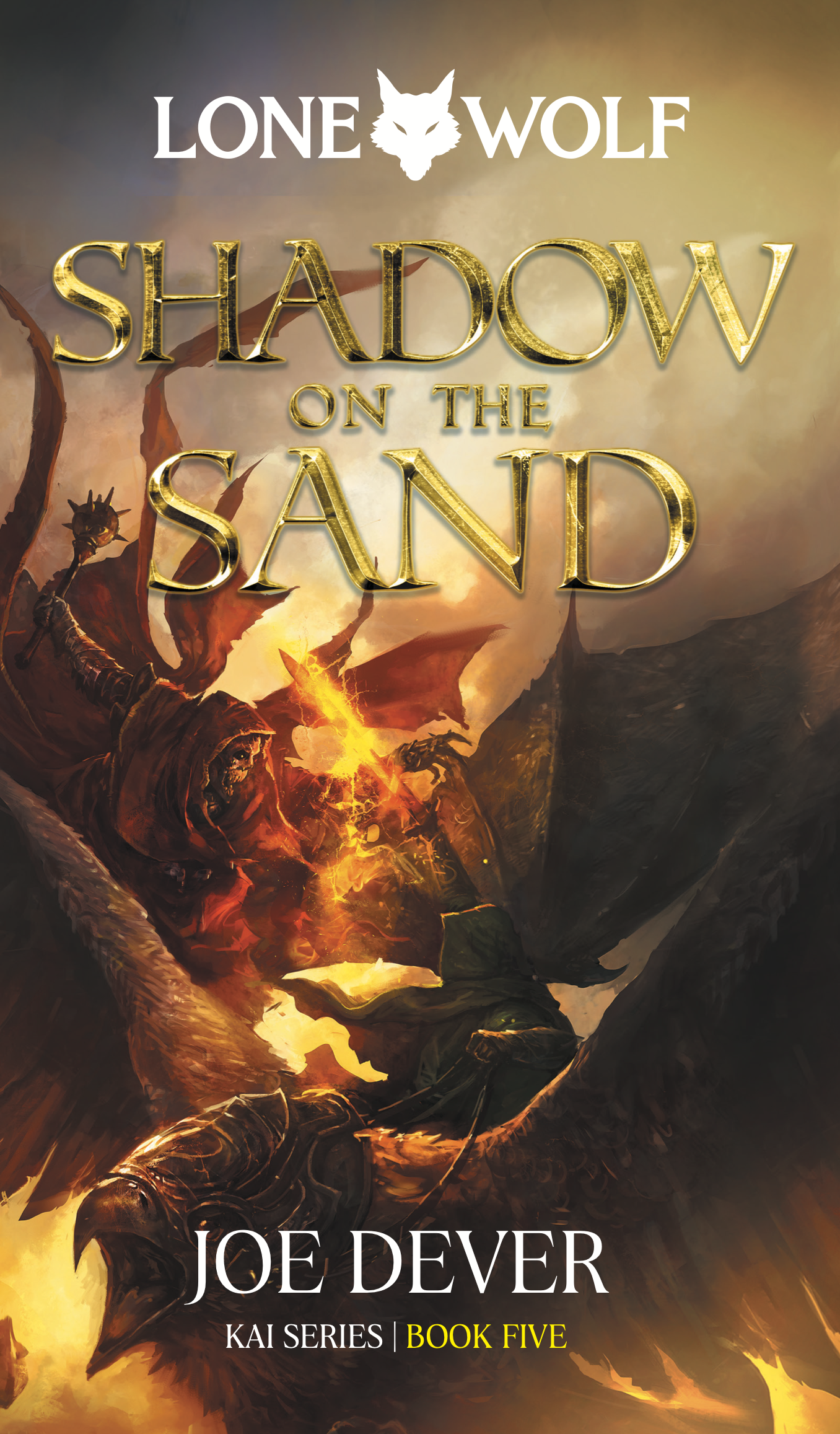 Shadow on the Sand: Lone Wolf #5 - HARDBACK
