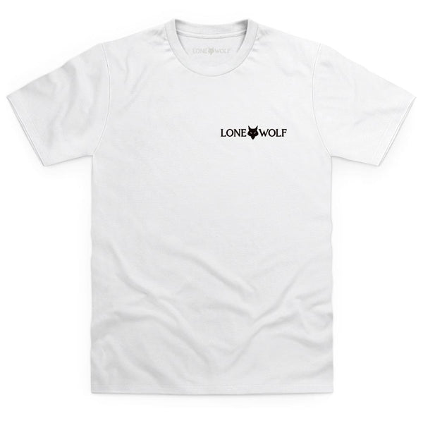 Lone Wolf Logo - White T Shirt